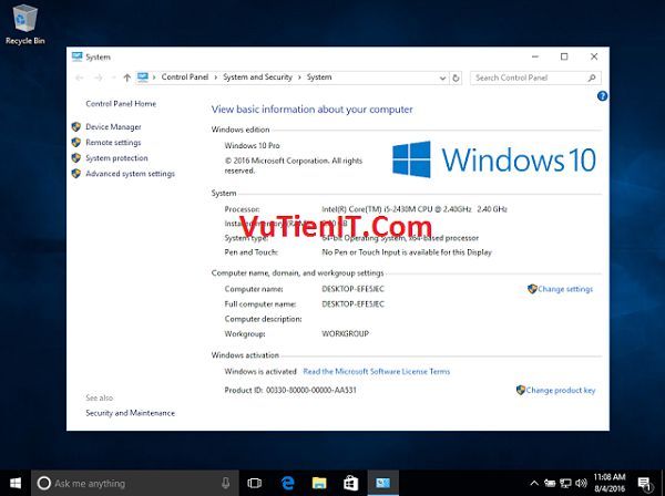 Download Windows 10 Pro Anniversary Update 1607 Full Soft 2