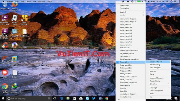 Huong cai giao dien mac os tren Windows 10 Anniversary Update 5