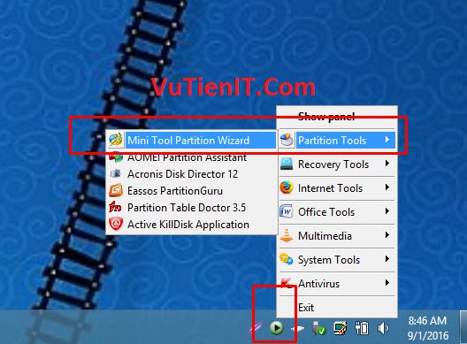Mini Tool Partition Wizard 8.1