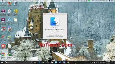 Huong cai giao dien mac os tren Windows 10 Anniversary Update