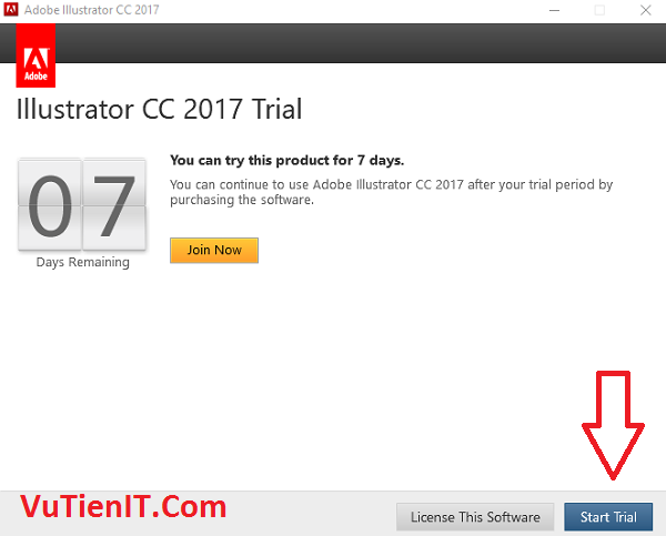 Illustrator CC 2017 trial 07 days