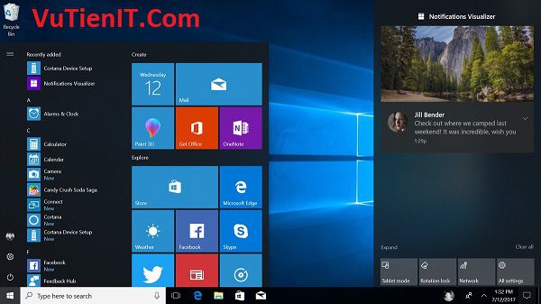 Windows Shell Windows 10 Fall Creators Update