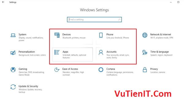 Fluent Design System Windows 10 17074