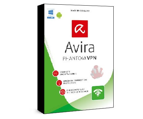 Phan mem fake IP Avira Phantom VPN Pro