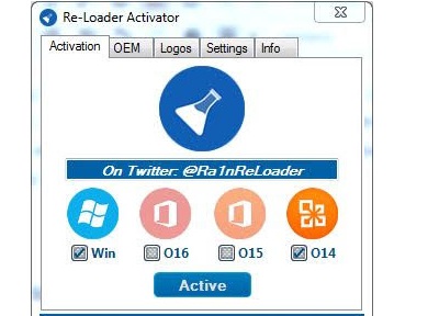 Phan mem kich hoat ban quyen windows va Office Re-Loader Activator 3.0