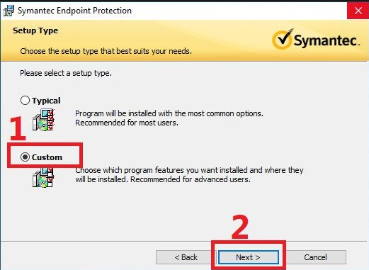 cai dat Symantec Endpoint Protection 2