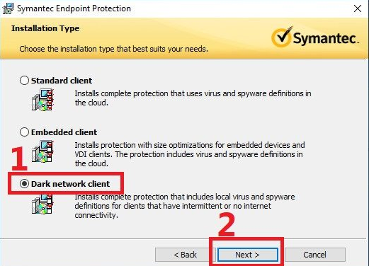 cai dat Symantec Endpoint Protection 3