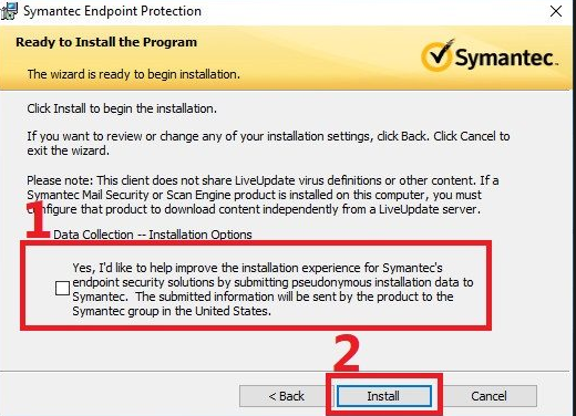 cai dat Symantec Endpoint Protection 7