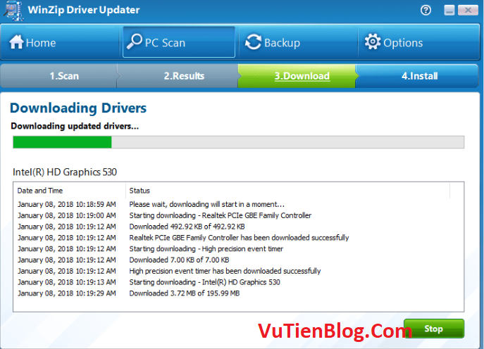 cai dat WinZip Driver Updater 5.3
