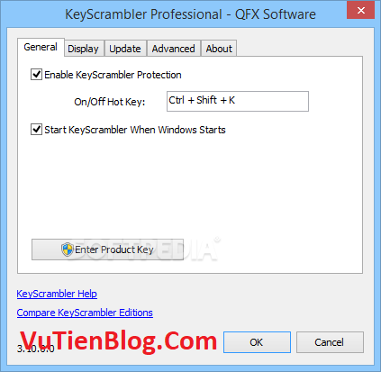 setup KeyScrambler Premium 3.14