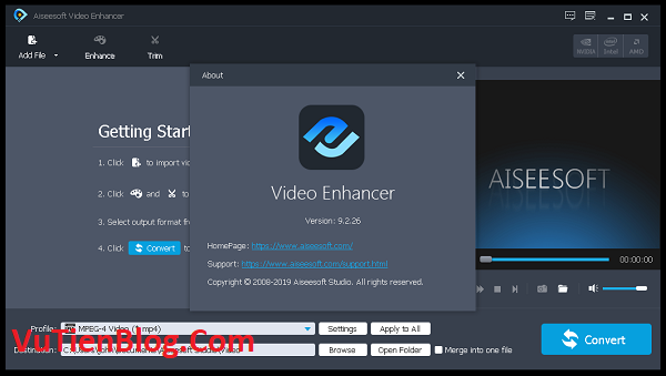 Aiseesoft Video Enhancer 9.2