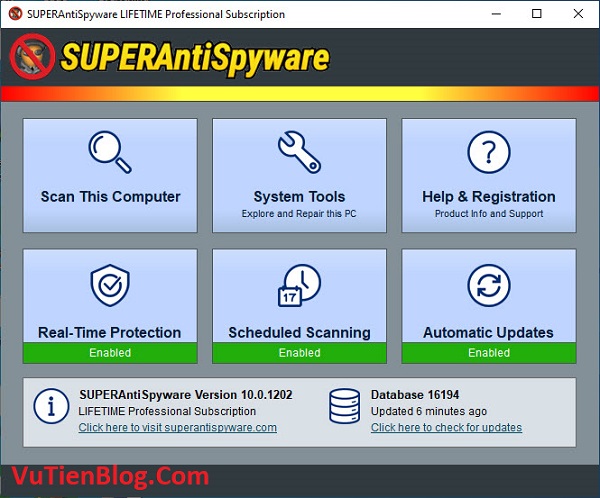 SUPERAntiSpyware Pro X 10
